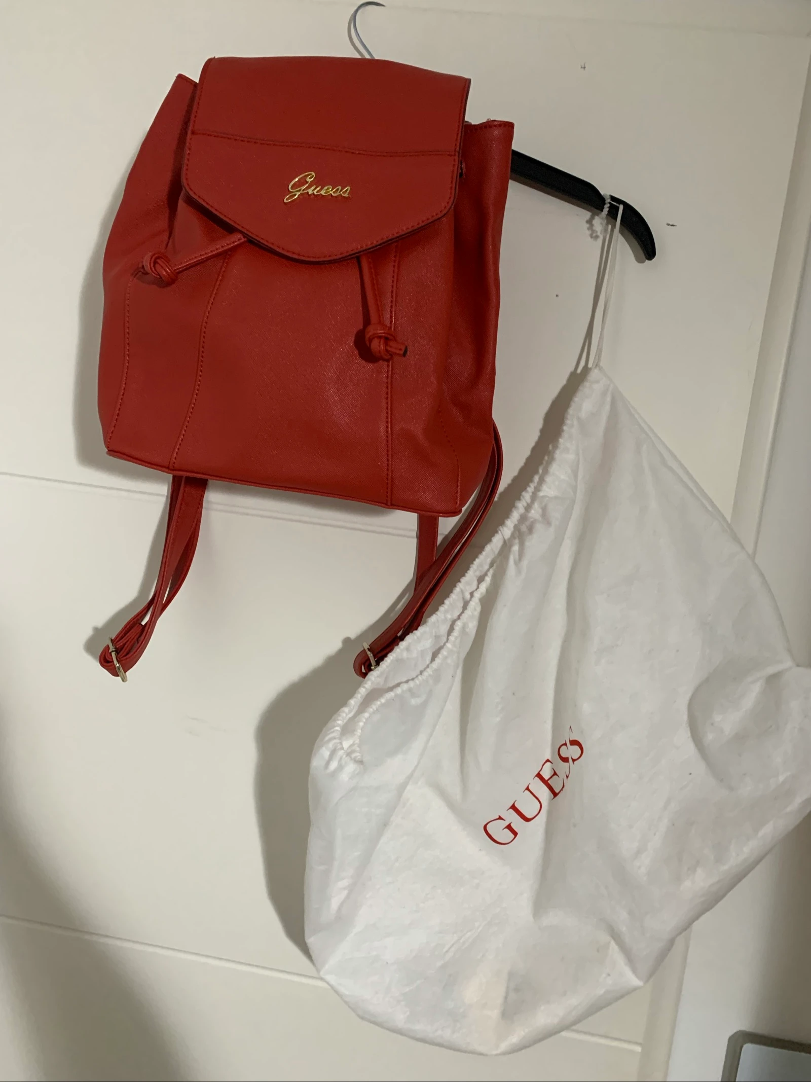 Sacola de costas vermelha nova Guess – photo 4